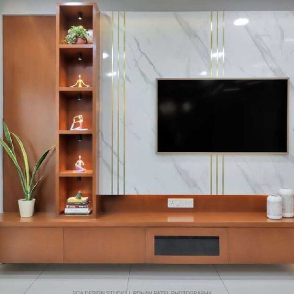 Modern Wall Tv Unit Design For Hall 2023
