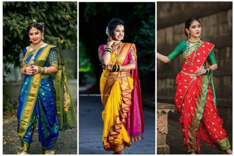 Wedding Marathi Nauvari Saree