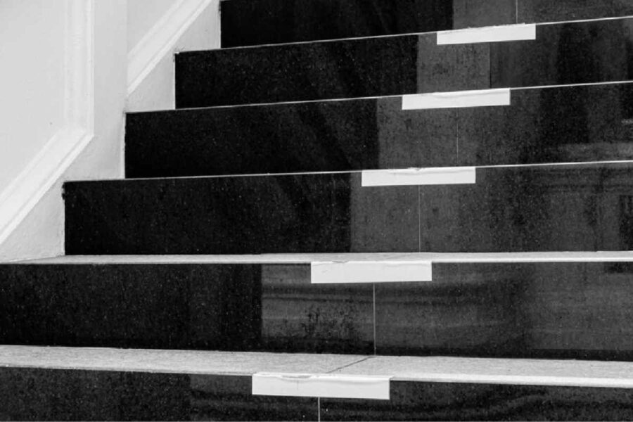 Double Moulding Granite Stairs