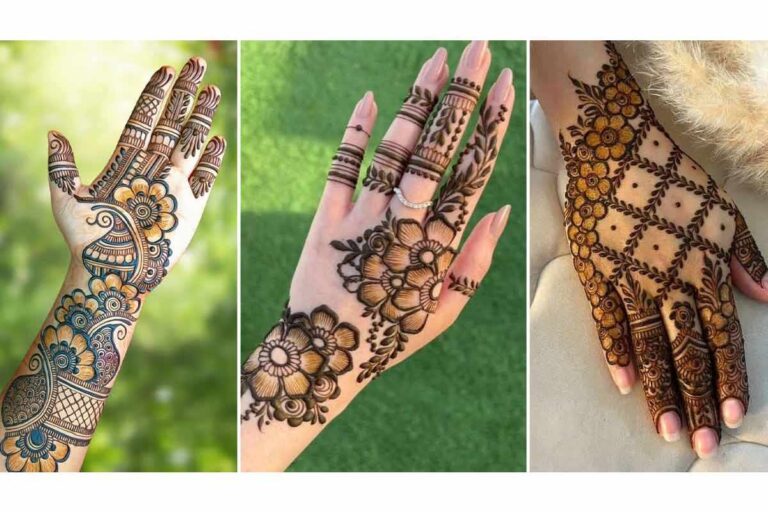 Arabic Mehndi Design Simple Back Hand