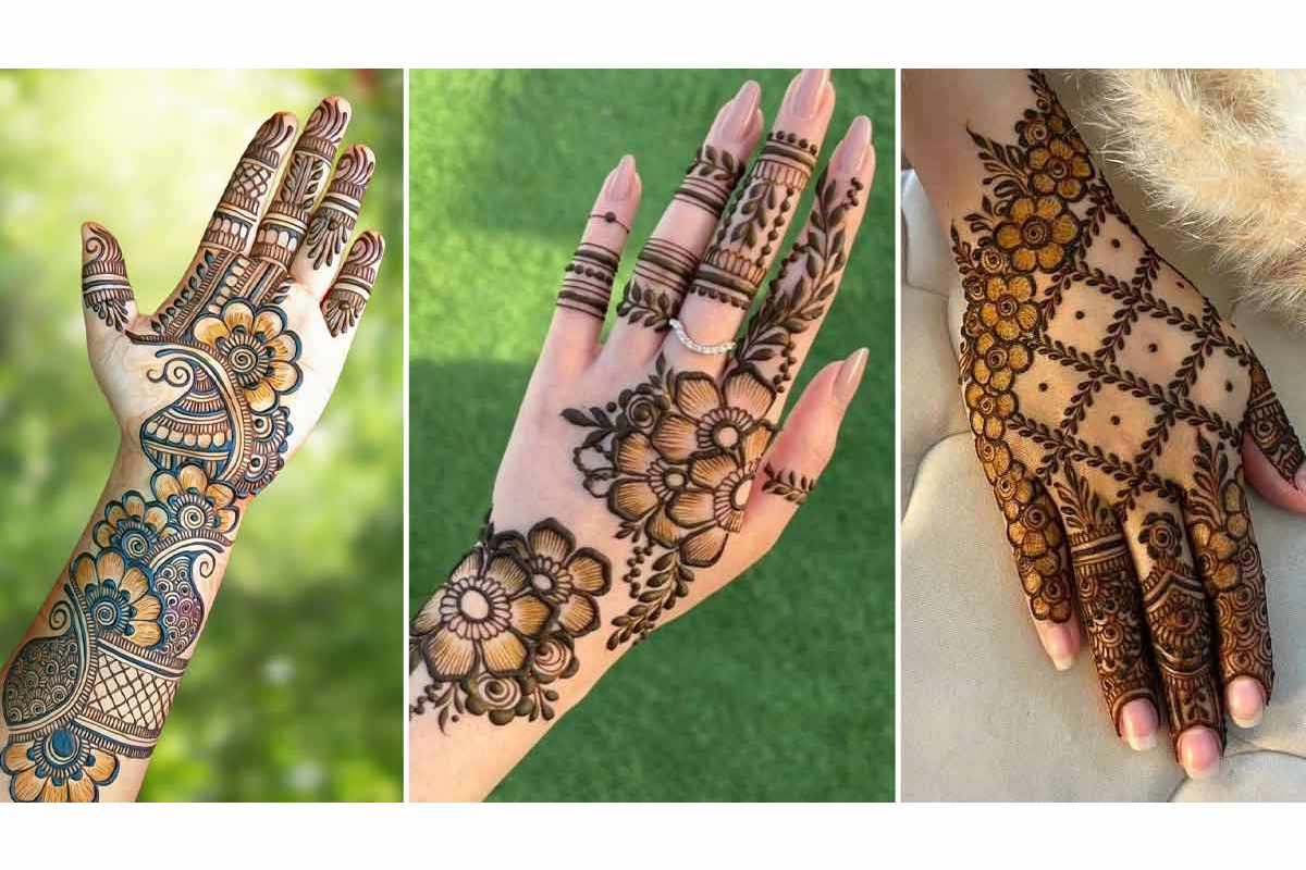 Arabic Mehndi Design Simple Back Hand