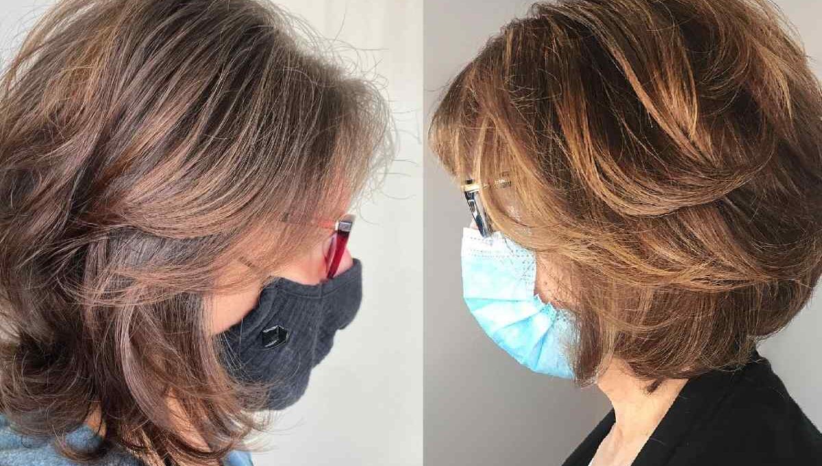 Hairstyles For Over 50 With Glasses