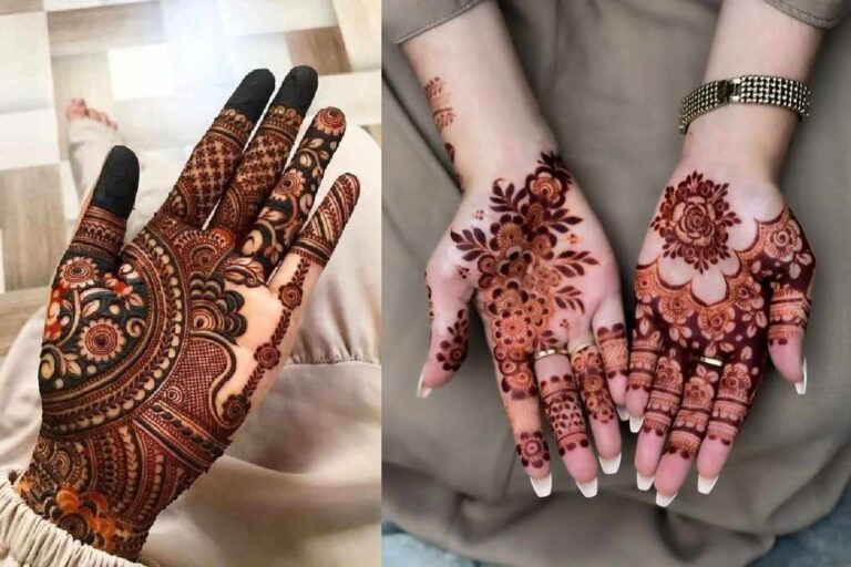 Punjabi Royal Front Hand Mehndi Design