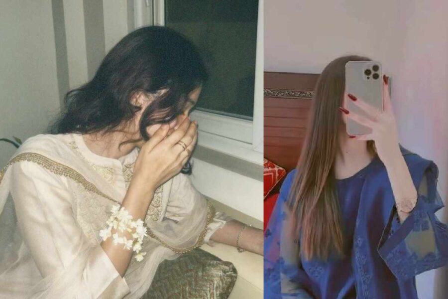 Instagram Stylish Hidden Face Girl Pic